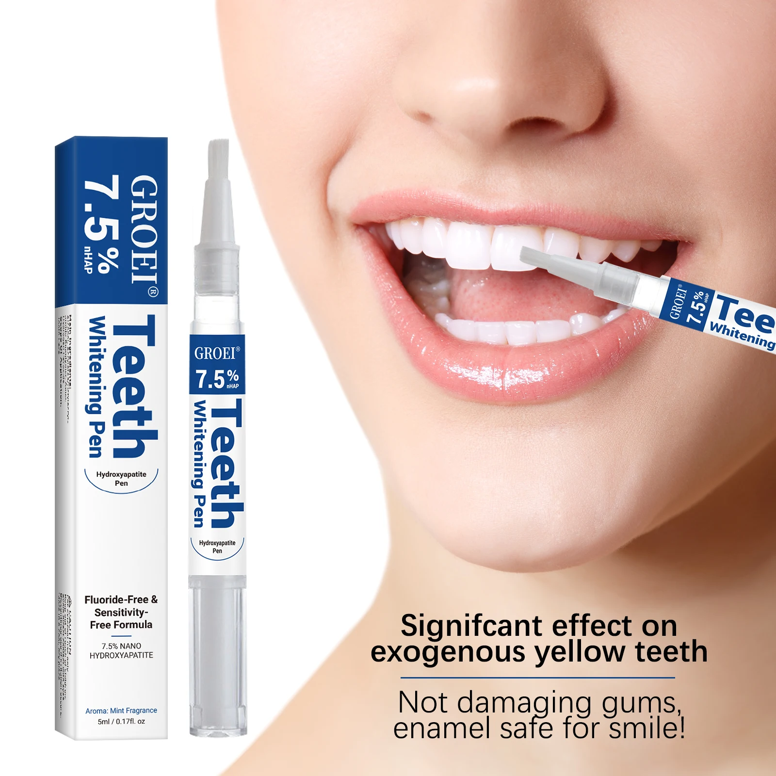 Hydroxyapatite Tooth Whitening - огляд і ціна Teeth Whitening Essence