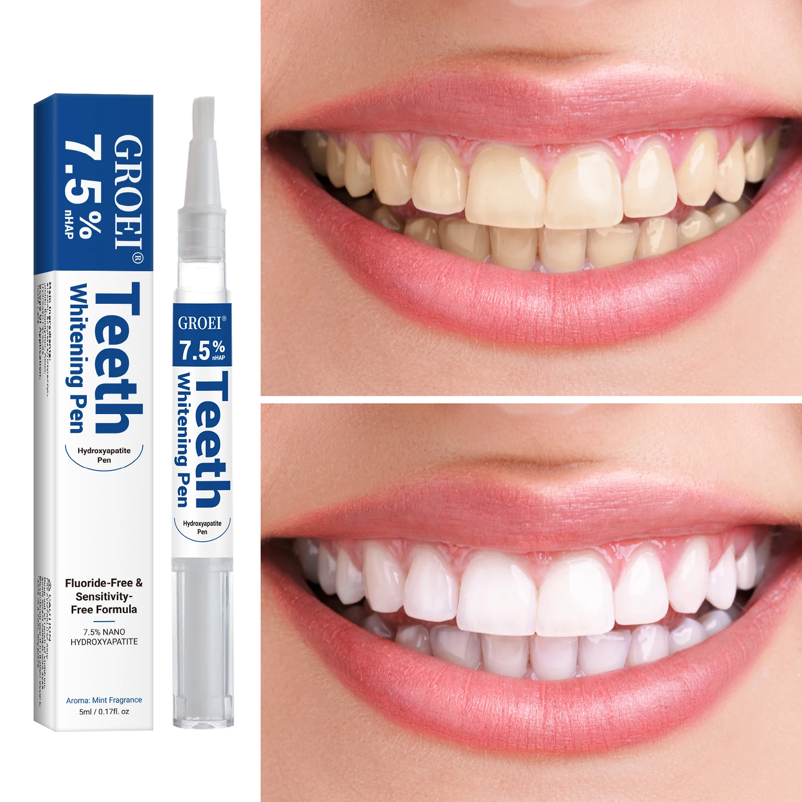 Hydroxyapatite Tooth Whitening - огляд і ціна Teeth Whitening Essence