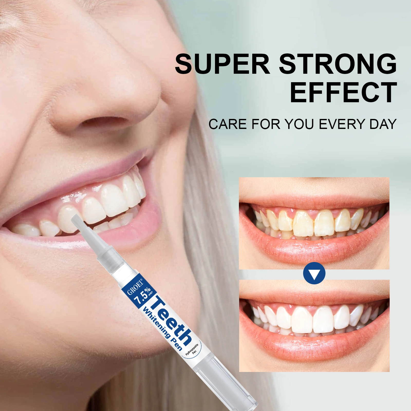 Hydroxyapatite Tooth Whitening - огляд і ціна Teeth Whitening Essence
