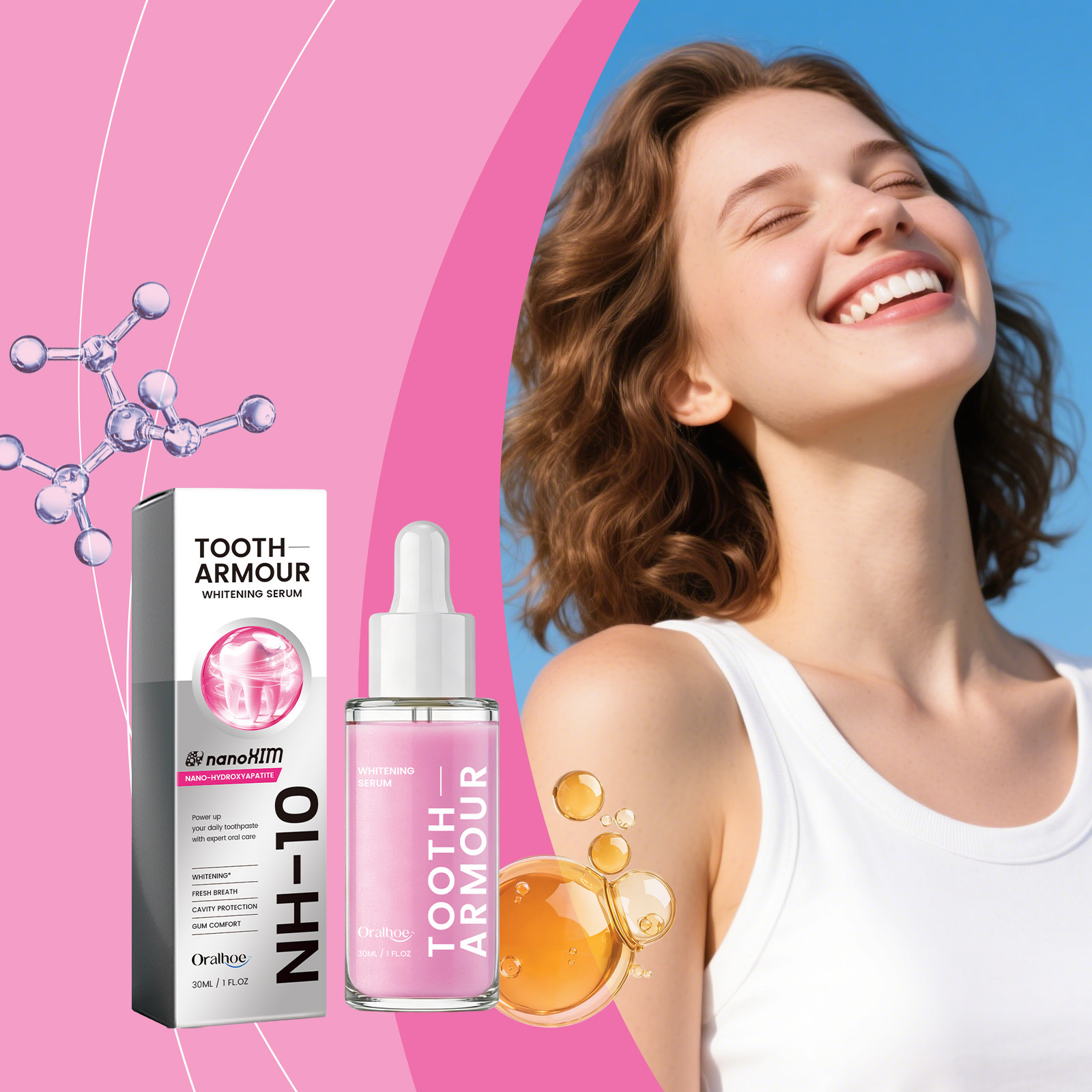 Teeth Whitening Serum Deep Cle - огляд і ціна Teeth Whitening Serum