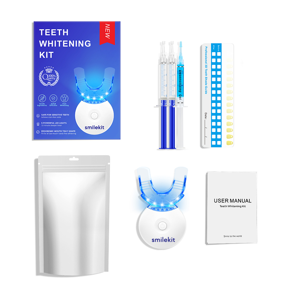 Teeth Whitening Kit - 5X LED L - огляд і ціна Teeth Whitening Essence