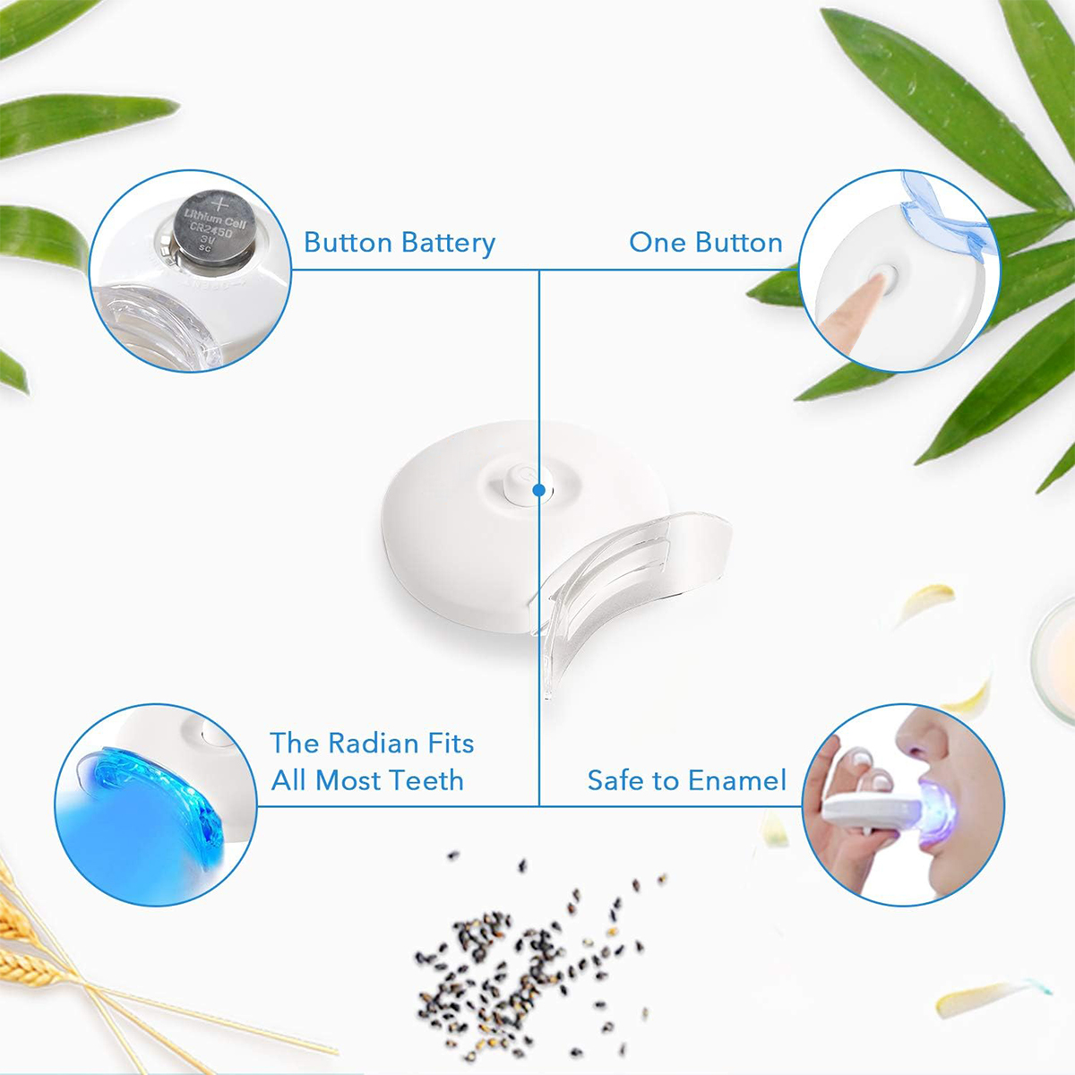 Teeth Whitening Kit - 5X LED L - огляд і ціна Teeth Whitening Essence