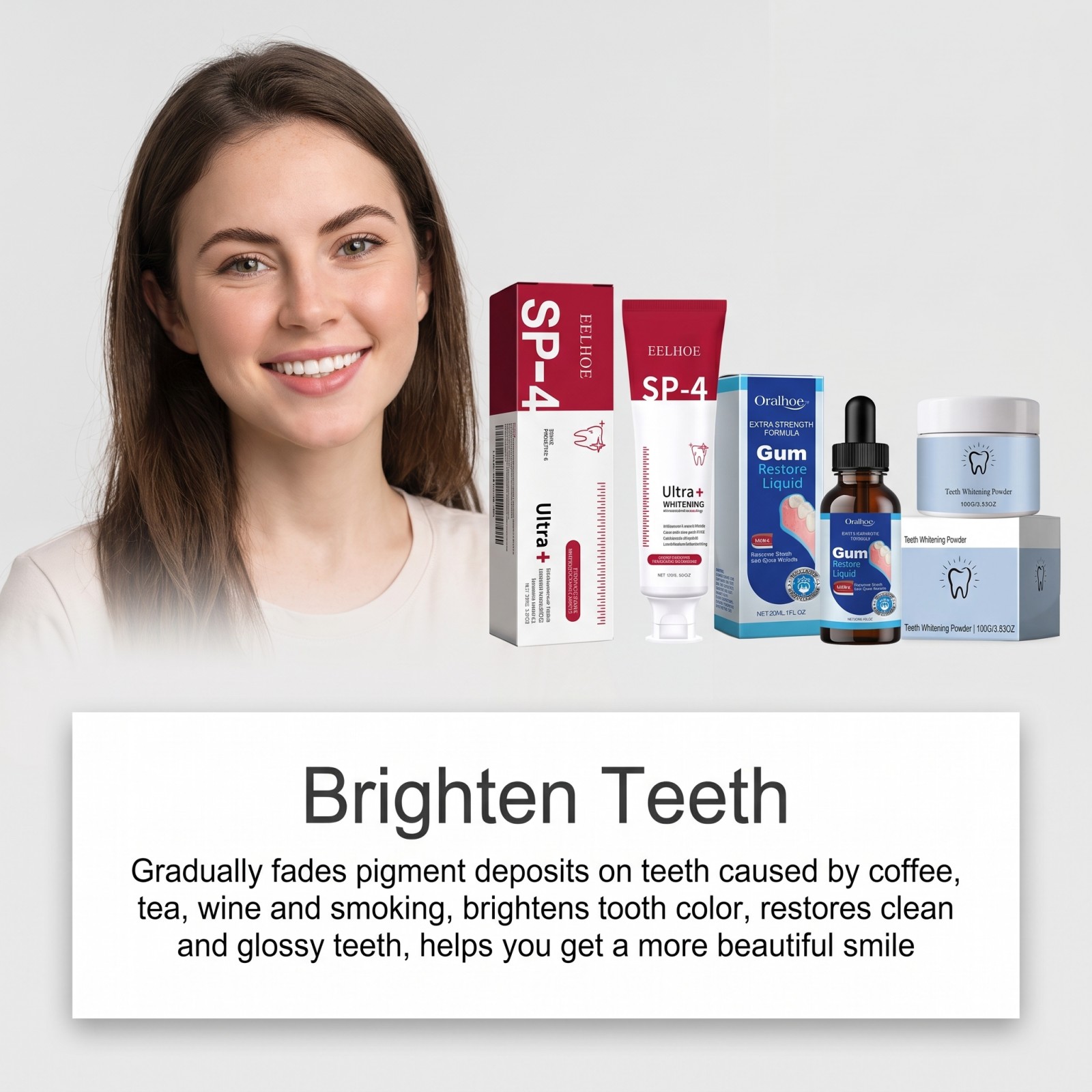 Oral Care Combo Set Whitening  - огляд і ціна Teeth Whitening Essence