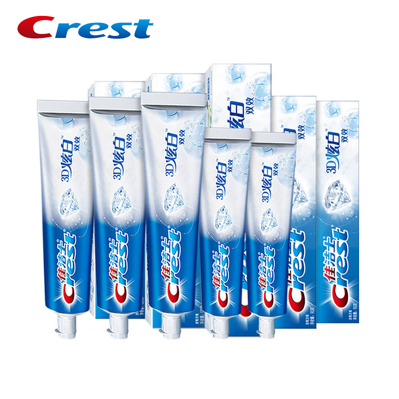 Crest 3D MICA Toothpaste Fluor - огляд і ціна Teeth Paint Whitening