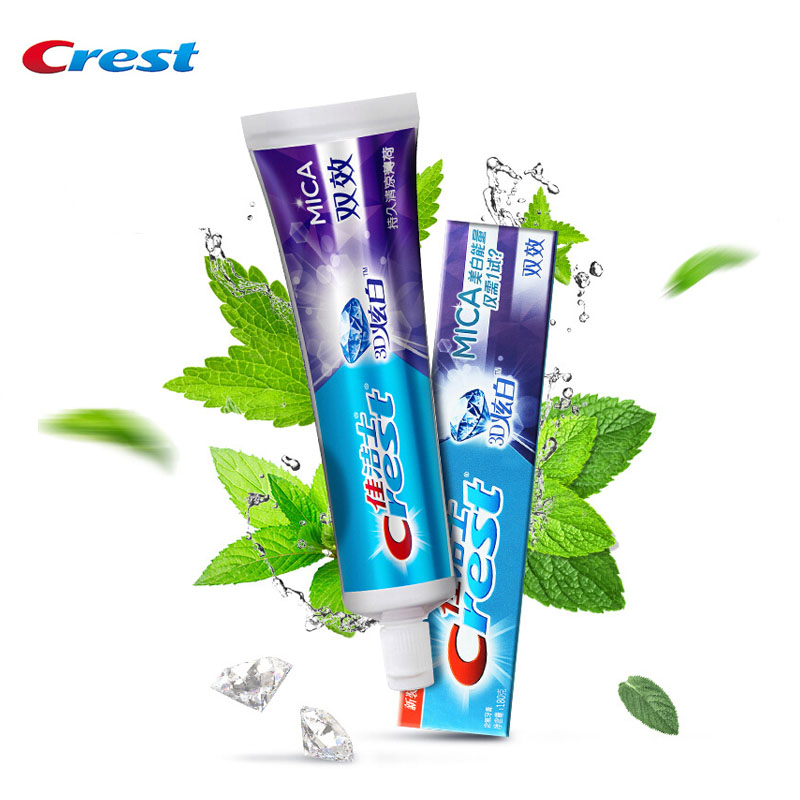 Crest 3D MICA Toothpaste Fluor - огляд і ціна Teeth Paint Whitening