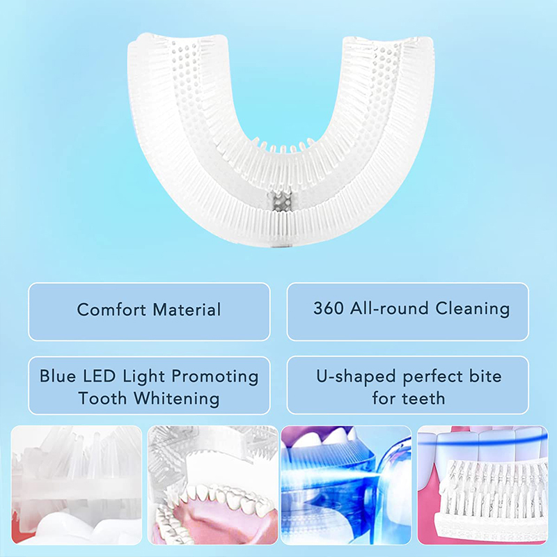 U-Shaped Rechargeable Light Qu - огляд і ціна Teeth Whitening Levels