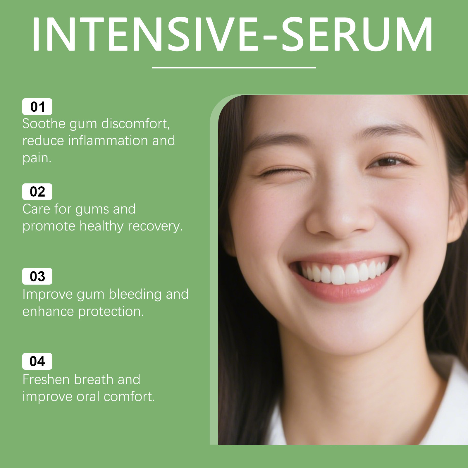 2026 New Gum Repair Essence 7  - огляд і ціна Teeth Whitening Serum