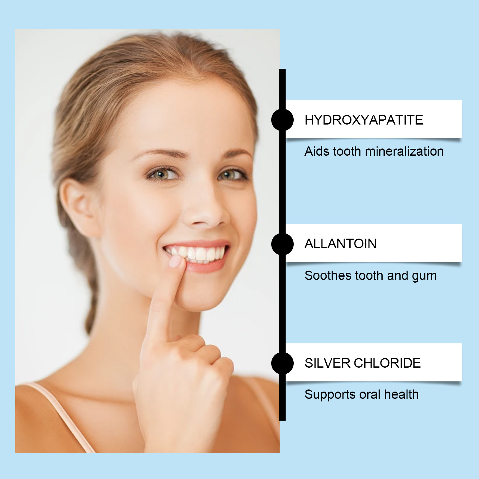 Tooth Care Liquid Hydroxyapati - огляд і ціна Teeth Whitening Serum
